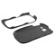 Samsung Compatible Rubberized Snap-on Cover - Black FS-SAA187-RBK Image 3