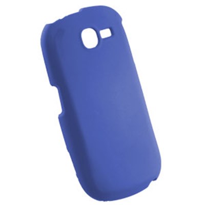Samsung Compatible Rubberized Snap-on Cover - Blue FS-SAA187-RBU