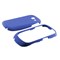 Samsung Compatible Rubberized Snap-on Cover - Blue FS-SAA187-RBU Image 2