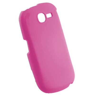 Samsung Compatible Rubberized Snap-on Cover - Pink FS-SAA187-RPI