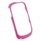 Samsung Compatible Rubberized Snap-on Cover - Pink FS-SAA187-RPI Image 1