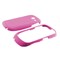 Samsung Compatible Rubberized Snap-on Cover - Pink FS-SAA187-RPI Image 2