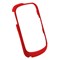Samsung Compatible Rubberized Snap-on Cover - Red FS-SAA187-RRD Image 1