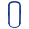 Samsung Compatible Rubberized Snap-on Cover - Blue FS-SAA697-RBU Image 1