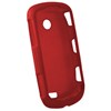 Samsung Compatible Rubberized Snap-on Cover - Red FS-SAA817-RRD Image 2