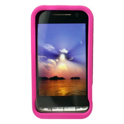 Samsung Compatible Rubberized Snap-on Cover - Pink FS-SAD600-RPI