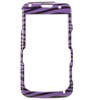 Samsung Compatible Design Snap-on Cover - purple zebra FS-SAi220-D23 Image 1