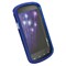 Samsung Compatible Rubberized Snap-on Cover - Blue FS-SAI405-RBU Image 2
