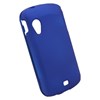 Samsung Compatible Rubberized Snap-on Cover - Blue FS-SAI405-RBU Image 3