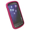 Samsung Compatible Rubberized Snap-on Cover - Pink FS-SAI405-RPI Image 2