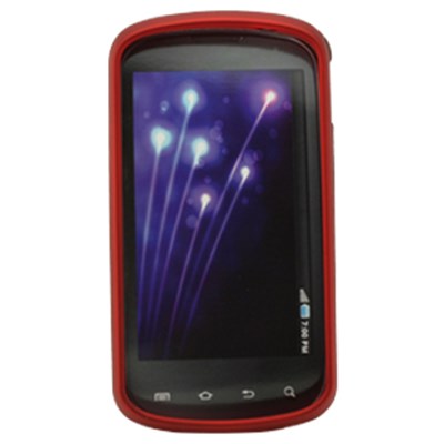 Samsung Compatible Rubberized Snap-on Cover - Red FS-SAI405-RRD