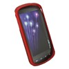 Samsung Compatible Rubberized Snap-on Cover - Red FS-SAI405-RRD Image 2
