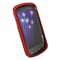 Samsung Compatible Rubberized Snap-on Cover - Red FS-SAI405-RRD Image 2