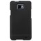 Samsung Compatible Rubberized Snap-on Cover - Black FS-SAI777-RBK Image 1