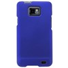 Samsung Compatible Rubberized Snap-on Cover - Blue FS-SAI777-RBU Image 1