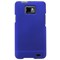 Samsung Compatible Rubberized Snap-on Cover - Blue FS-SAI777-RBU Image 1