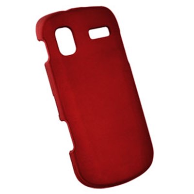 Samsung Compatible Rubberized Snap-on Cover - Red FS-SAI917-RRD