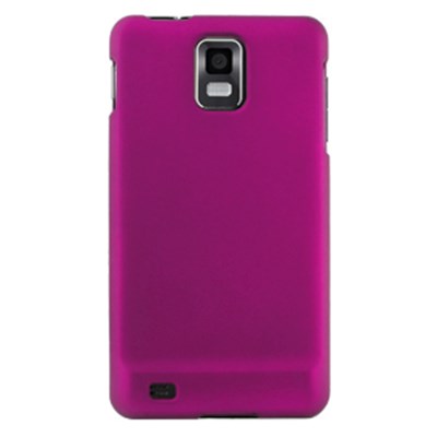 Samsung Compatible Rubberized Snap-on Cover - Pink FS-SAI997-RPI