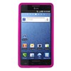 Samsung Compatible Rubberized Snap-on Cover - Pink FS-SAI997-RPI Image 1