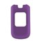 Samsung Compatible Rubberized Snap-on Cover - Purple FS-SAM260-RPP Image 1