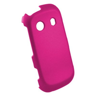Samsung Compatible Rubberized Snap-on Cover - Pink FS-SAM350-RPI