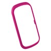 Samsung Compatible Rubberized Snap-on Cover - Pink FS-SAM350-RPI Image 1