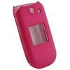 Samsung Compatible Rubberized Snap-on Cover - Pink FS-SAM360-RPI Image 2
