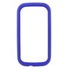 Samsung Compatible Rubberized Snap-on Cover - Blue FS-SAM380-RBU Image 1