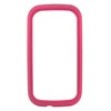 Samsung Compatible Rubberized Snap-on Cover - Pink FS-SAM380-RPI Image 1