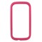 Samsung Compatible Rubberized Snap-on Cover - Pink FS-SAM380-RPI Image 1