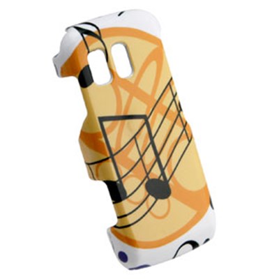 Samsung Compatible Design Snap-on Cover - Musical Notes  FS-SAM540-DM01