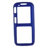 Samsung Compatible Rubberized Snap-on Cover - Blue FS-SAM540-RBU Image 1