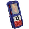 Samsung Compatible Rubberized Snap-on Cover - Blue FS-SAM540-RBU Image 2