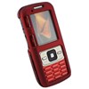 Samsung Compatible Rubberized Snap-on Cover - Red FS-SAM540-RRD Image 2