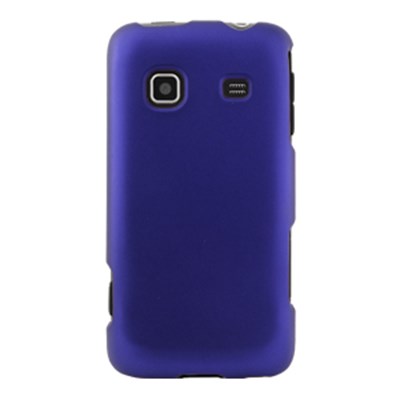 Samsung Compatible Rubberized Snap-on Cover - Blue FS-SAM820-RBU