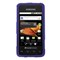 Samsung Compatible Rubberized Snap-on Cover - Blue FS-SAM820-RBU Image 1