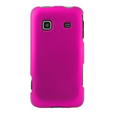 Samsung Compatible Rubberized Snap-on Cover - Pink FS-SAM820-RPI