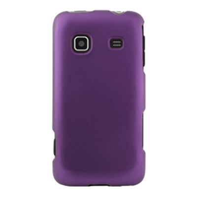 Samsung Compatible Rubberized Snap-on Cover - Purple FS-SAM820-RPP