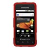 Samsung Compatible Rubberized Snap-on Cover - Red FS-SAM820-RRD Image 1