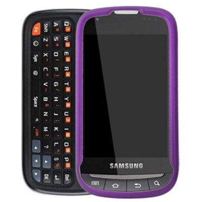 Samsung Compatible Rubberized Snap-on Cover - Purple FS-SAM930-RPP