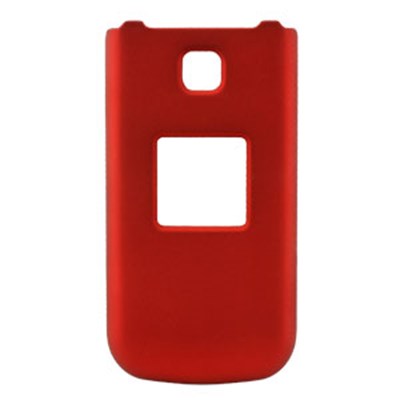 Samsung Compatible Rubberized Snap-on Cover - Red FS-SAR261-RRD