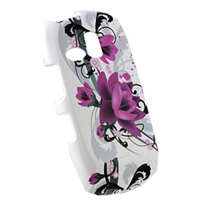 Samsung Compatible Design Snap-on Cover - Purple Lotus  FS-SAR351-DF01