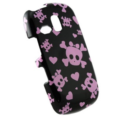 Samsung Compatible Design Snap-on Cover - Lovely Skulls  FS-SAR351-DK01