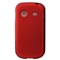 Samsung Compatible Rubberized Snap-on Cover - Red FS-SAR640-RRD Image 1