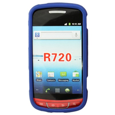 Samsung Compatible Rubberized Snap-on Cover - Blue FS-SAR720-RBU