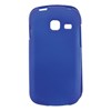 Samsung Compatible Rubberized Snap-on Cover - Blue FS-SAR730-RBU Image 1