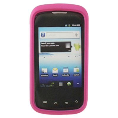 Samsung Compatible Rubberized Snap-on Cover - Pink FS-SAR730-RPI