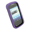 Samsung Compatible Rubberized Snap-on Cover - Purple FS-SAR730-RPP Image 2