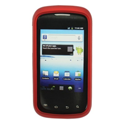 Samsung Compatible Rubberized Snap-on Cover - Red FS-SAR730-RRD