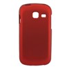 Samsung Compatible Rubberized Snap-on Cover - Red FS-SAR730-RRD Image 1